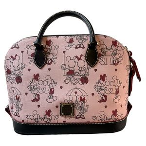 Disney Minnie Mickey Dooney & Bourke Valentines Heart Purse